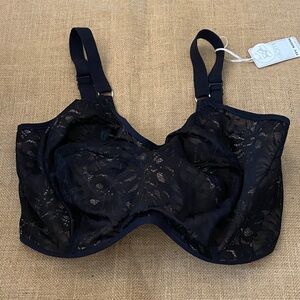 Elomi Kelsey Bralette Bra J Hook Underwire Unlined Bra US 34N